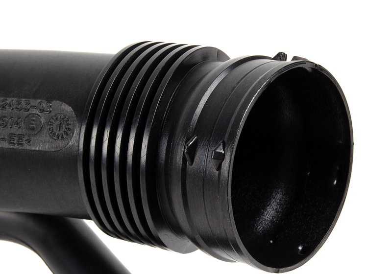 Tubo de admisión de aire OEM 13717582453 para MINI R55, R56, R57, R58, R59. Compatible con versiones Cooper S y JCW. Original MINI.