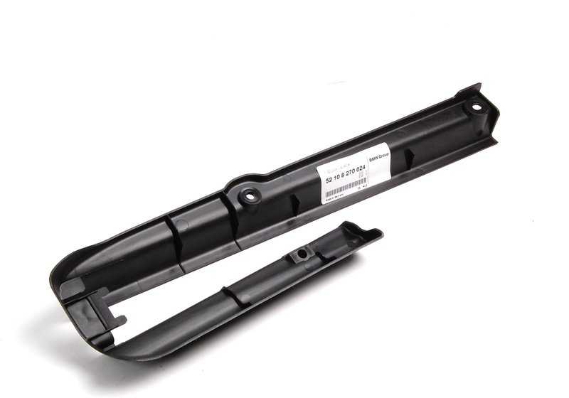 Cubierta trasera derecha OEM 52108270024 para BMW E46, E63, E64. Original BMW.