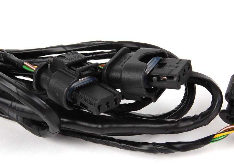 Câblage de stationnement avant 61129192568 pour BMW X5 E70 (3.0D, 3.0SD, 3.0SI, 4.8i) du 12/2006 au 03/2010. BMW d'origine.