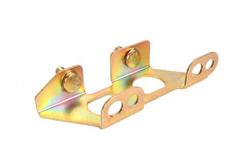 Soporte derecho OEM 12141727499 para BMW E30 y E34. Pieza original BMW para fijación de centralitas u otros componentes electrónicos.