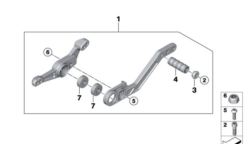 Caperuza terminal OEM 77257728889 para motos BMW HP4, M 1000 RR, S 1000 RR. Original BMW Motorrad.