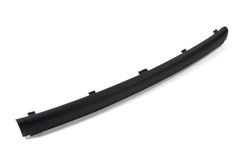 Listón protector parachoques delantero centro OEM 51118195304 para BMW Serie 3 E46. Original BMW.
