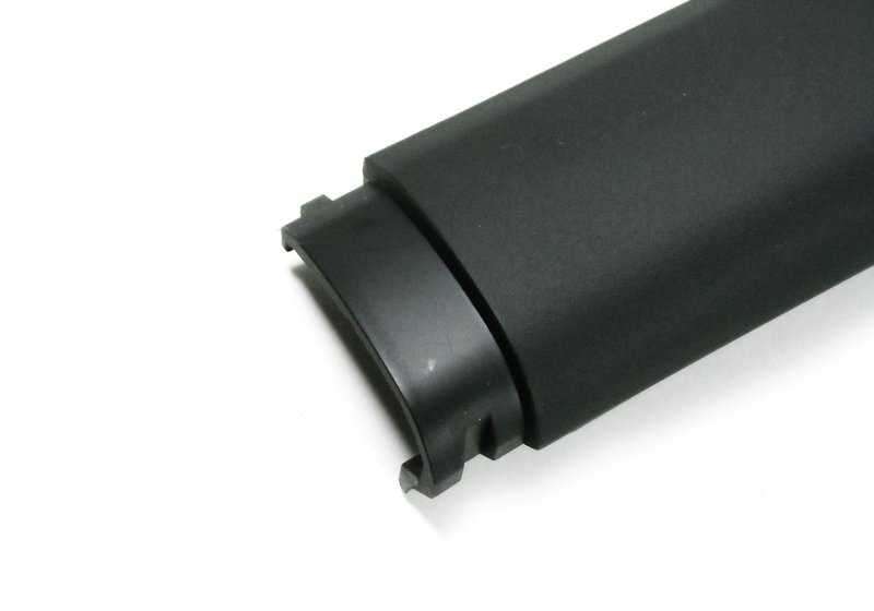 Listón protector parachoques delantero centro OEM 51118195304 para BMW Serie 3 E46. Original BMW.