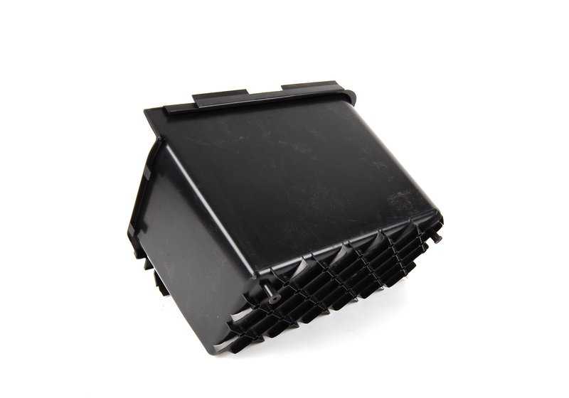 Soporte de conexión negra OEM 61138372289 para BMW Series 1 (E87, E88, F20, F21), Series 3 (E36, E46, E90, E91, E92, E93), Series 5 (E39), Series 7 (E38, E65, E66), X1 (E84), X3 (E83, F25), X5 (E53), Z3, Z4 (E89), y Z8 (E52). Original BMW.