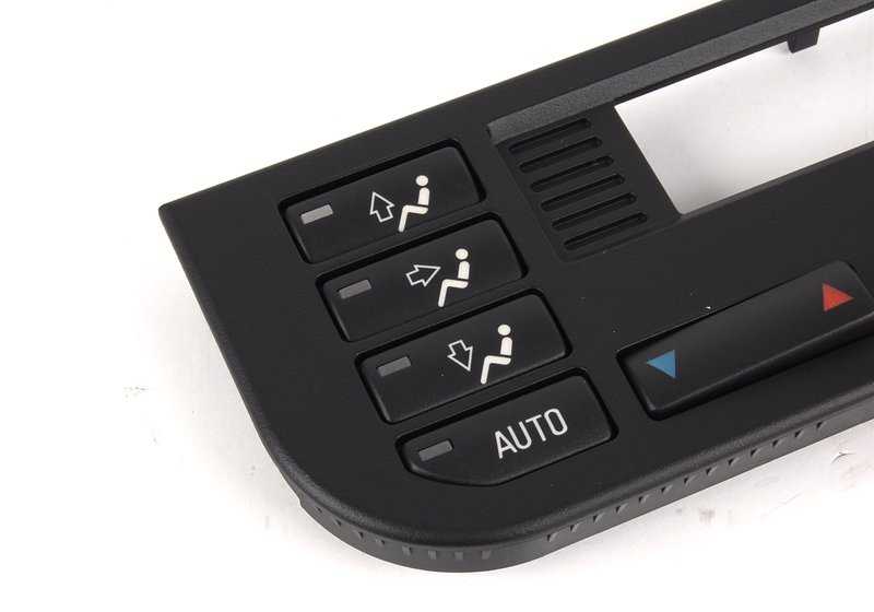 Frontal botón unidad climatizador automático OEM 64118361832 para BMW E36. Pieza original BMW.