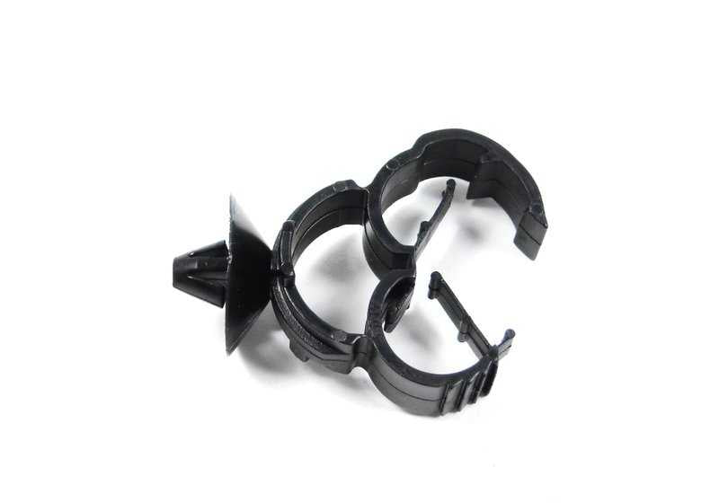 2-fach Rohrhalter für BMW E81, E82, E87, E87N, E88, E30, E36, E46, E90, E91, E92, E93, E28, E34, E39, E60, E61, E63, E64, E32, E38, E65, E66, E67, E31, E84, E83, E53, E70, F15, F85, E71, F16, F86, E85, E86, E89, E52 (OEM 61138380213). Original BM