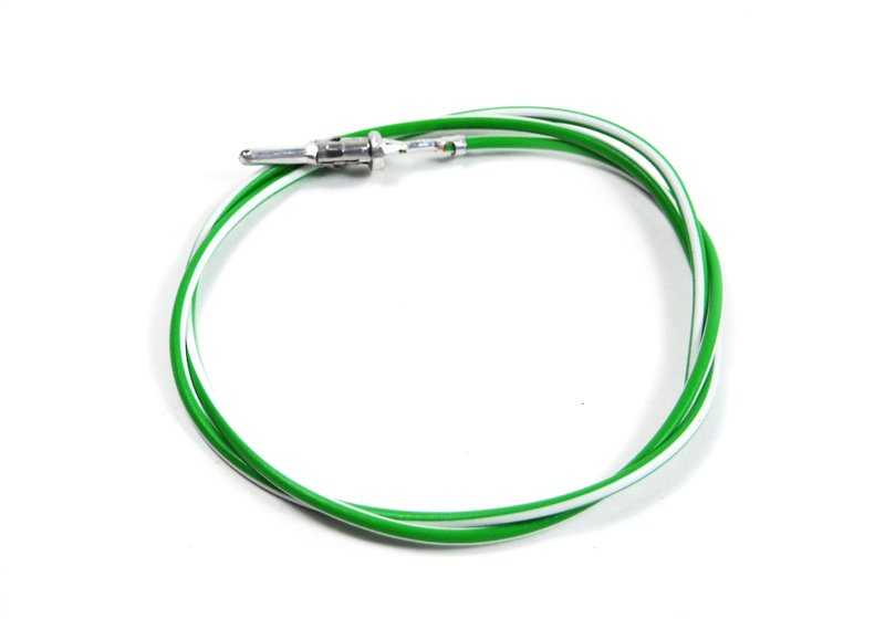 Conector redondo 2.5 mm con cable OEM 61130007452 para BMW E81, E82, E87, E88, F20, F21, E30, E36, E46, E90, E91, E92, E93, F30, F31, F34, G28 y más. Original BMW.