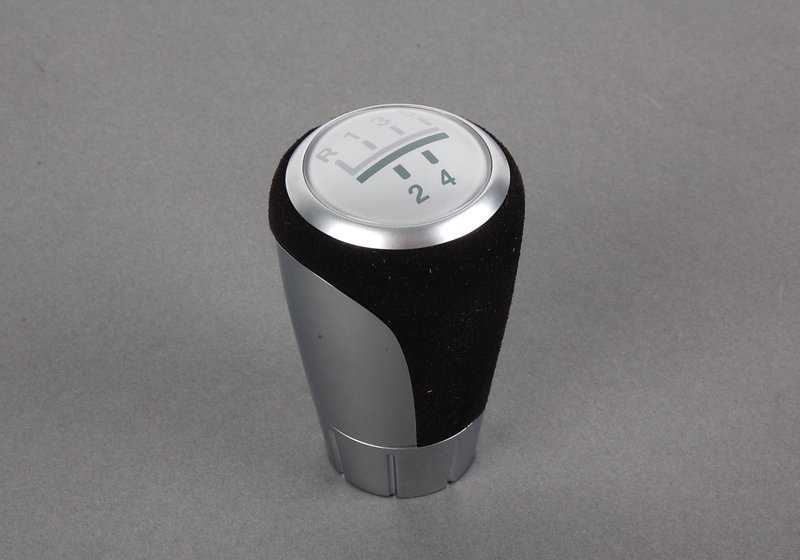 Pomo de cambio de marchas Performance 5 velocidades OEM 25110429267 para BMW E81, E87, E46... y más. Original BMW.