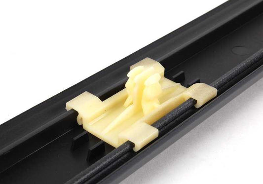 Primed door strip rear right for BMW 5 Series E39 (OEM 51137036702). Original BMW