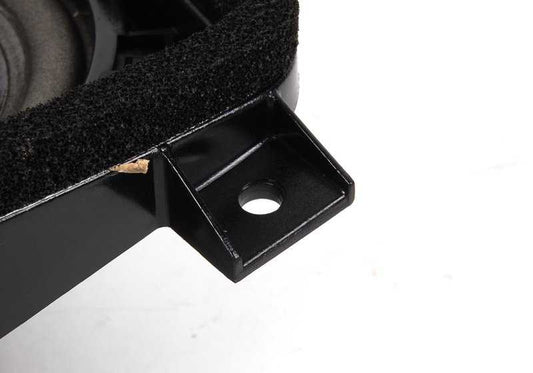 Izquierdo rear speaker OEM 65138357879 for BMW E36 (316i, 318i, 320i, 323i, 325i, 328i, m3, compact, coupé, touring, Berlina, Cabrio). Original BMW.