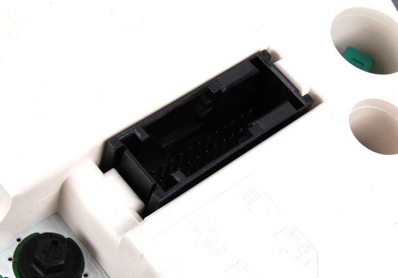 Printed circuit board with cover for BMW 8 Series E31 (OEM 62118354454). Original BMW.