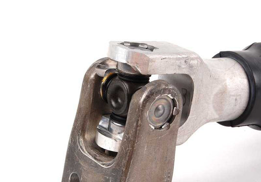 Eje inferior de la columna de dirección OEM 32311159866 para BMW E36 {316i, 318i} en versiones con cambio manual y automático. Compatible con modelos fabricados entre 1990 y 1998. Pieza original BMW.