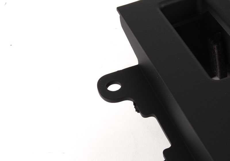 Consola apoyabrazos central OEM 51168218305 para BMW Serie 3 E46 (1997-2006). Color negro. Original BMW.