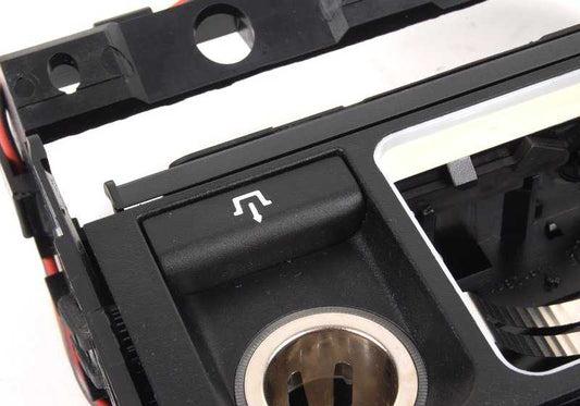 Suplemento para consola central OEM 51168160423 para BMW Serie 7 E38 (725tds, 728i, 728iL). Original BMW.