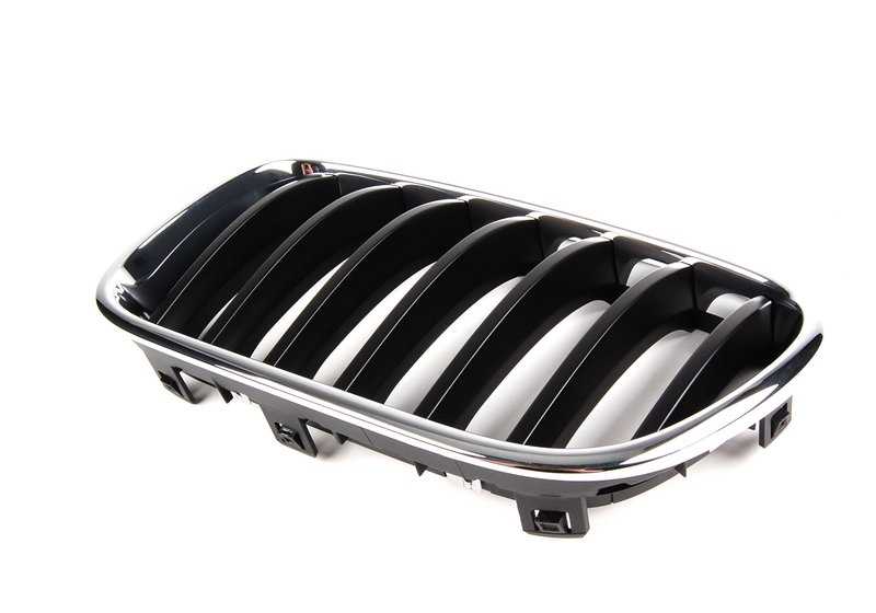 Rejilla delantera izquierda OEM 51117210725 para BMW F25. Original BMW.