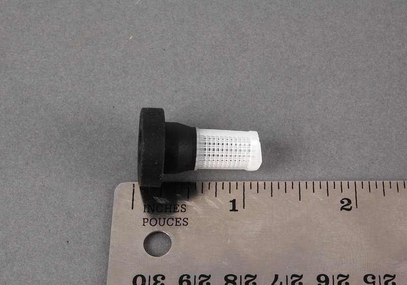 OEM 61667006063 Windshield Wiper Water Pump Filter for BMW {E81,E87,E88,F20,F21,F22,F23,F45,F46,F87,E36,E46,E90,E91,E92,E93,F30,F31,F34,F80,F32,F33,F 36,F82,F83,E39,E60,E61,F07,F10,F11,F90,G30,G31,E63,E64,F06,F12,F13,G32,E65,E66,F01,F02,F04