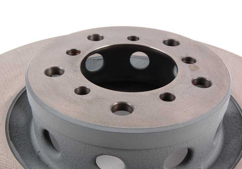 Disco de freno ventilado delantero derecho OEM 34112229528 para BMW E60, E61, E63, E64, E65, E66, E67, E70, E71, E72, E82, E83, E84, E85, E86, E87, E88, E89. Original BMW.