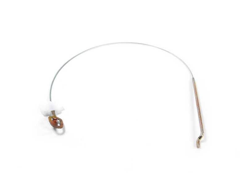 Cable desbloqueo asiento delantero 465MM OEM 52101916611 para BMW Serie 3 E30, Serie 6 E24… y más. Original BMW.