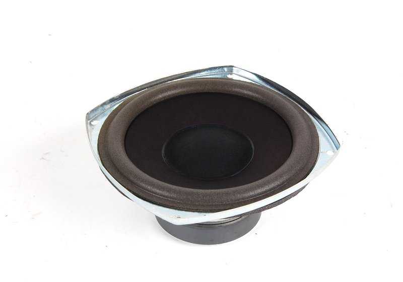 Subwoofer sistema Top-HiFi OEM 65138352453 para BMW Serie 7 E38 (todos los modelos compatibles). Altavoz grave original BMW para mejorar el sonido de fábrica. Ideal para quienes buscan más potencia en el audio.