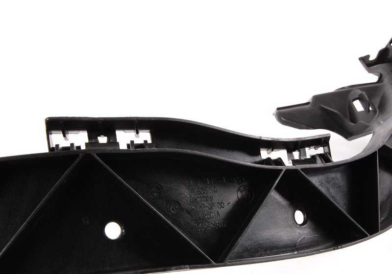 Soporte izquierdo de faro OEM 51117148761 para BMW E81, E82, E87, E87N, E88. Pieza original BMW.