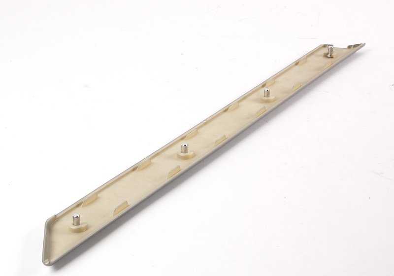 Embellecedor puerta trasera izquierda OEM 51457047165 para BMW Serie 3 E46. Original BMW.