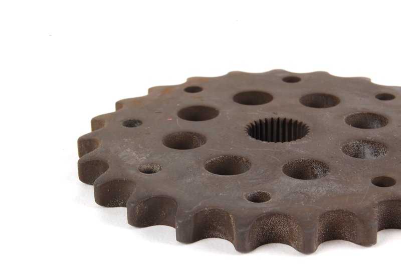 Roda dentada para BMW E28, E34 Série 5, E24 Série 6, E32 Série 7, E31 Série 8 (OEM 11411707147). BMW original