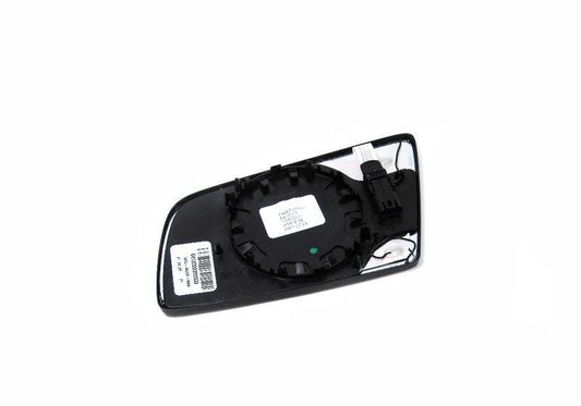 Crystal de espelho de aquecimento convexo à direita para BMW E60, E61, E63, E64 (OEM 51167168182). BMW original