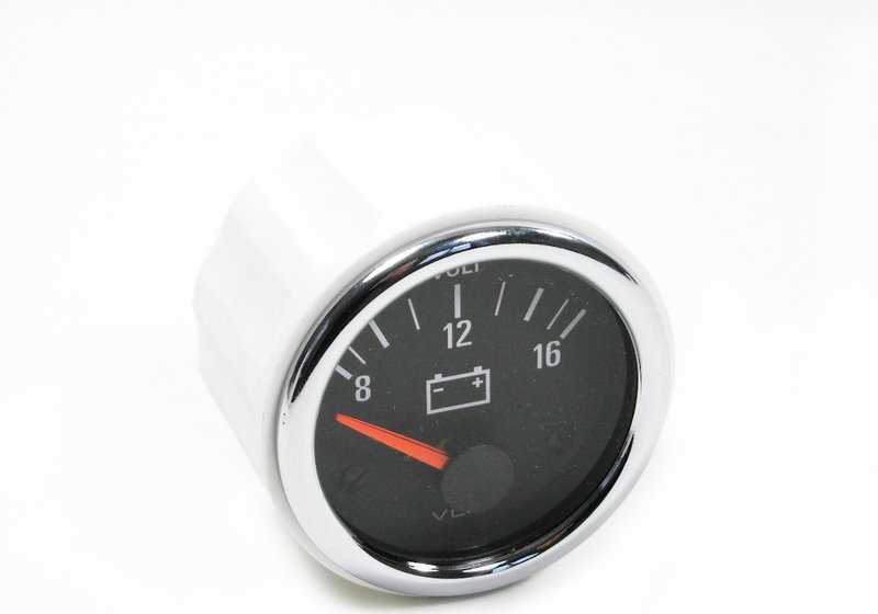 Voltímetro OEM 62132695215 para BMW E36 y Z3. Indicador de voltaje original BMW para cuadro de instrumentos. Repuesto original BMW.