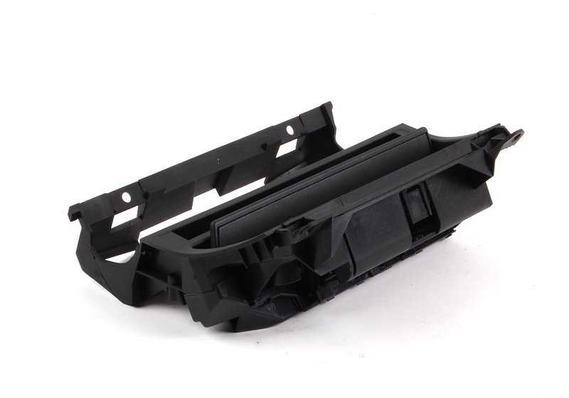 Soporte central de interruptores OEM 51168268891 para BMW E46. Original BMW.