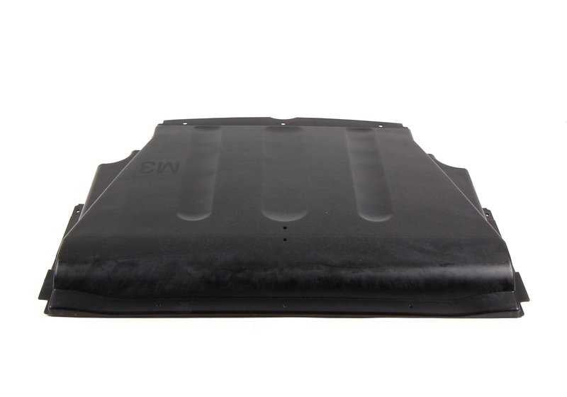 Protector térmico frontal del motor OEM 51717895091 para BMW E46. Original BMW.