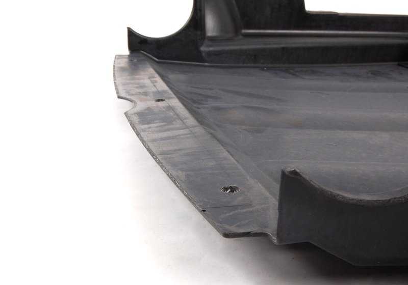 Protector térmico frontal del motor OEM 51717895091 para BMW E46. Original BMW.