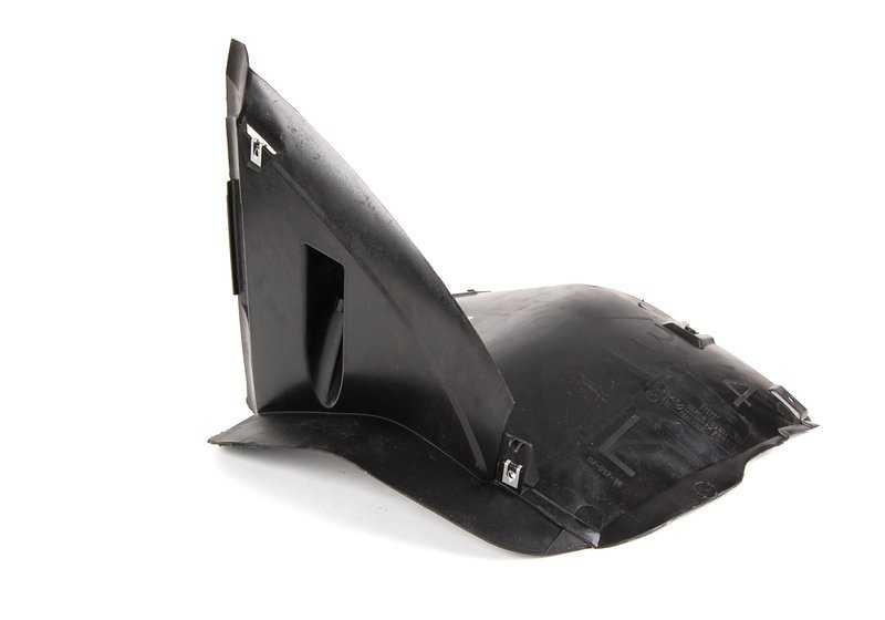 Recubrimiento guardabarros izquierdo OEM 51718193811 para BMW Serie 3 E46 (316i, 318i, 320i... y más). Original BMW.