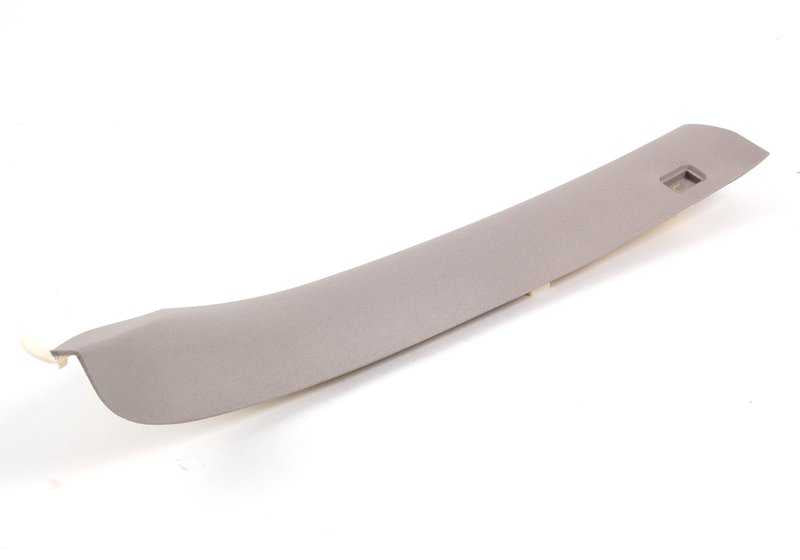 Moldura inferior del pilar A izquierdo OEM 51437066515 para BMW E60, E61. Original BMW.