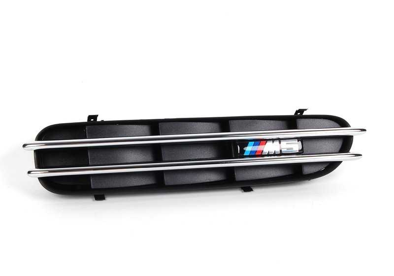 Rejilla lateral delantera derecha OEM 51137896850 para BMW E60, E61. Original BMW.