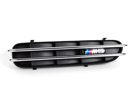 Rejilla lateral delantera derecha OEM 51137896850 para BMW E60, E61. Original BMW.