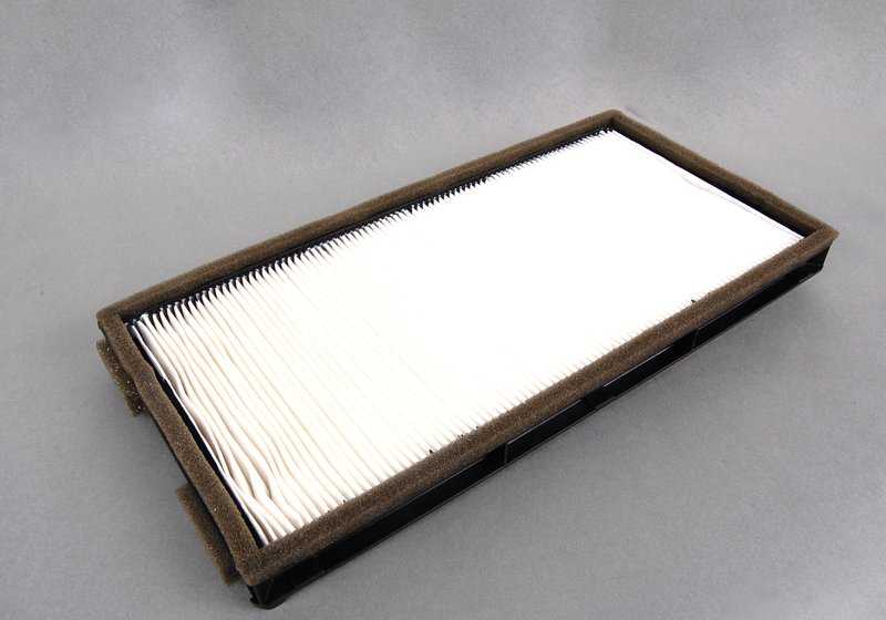 Filtro de habitáculo (microfiltro) OEM 64311390836 para BMW E34, E32, E36, E38, E39, E31. Mejora la calidad del aire interior. Original BMW.