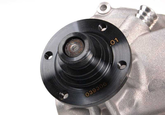Bomba de agua mecánica OEM 11510393339 para BMW Serie 7 E38 (750i, L7) y Serie 8 E31 (850Ci) con motor M73. Original BMW.