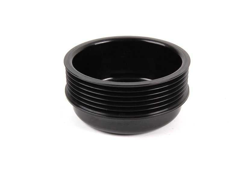 Polea OEM 11511704635 para BMW E31 y E38 750i con motor M73. Diámetro 93mm. Compatible con modelos de 1994 a 2001. Recambio original BMW.