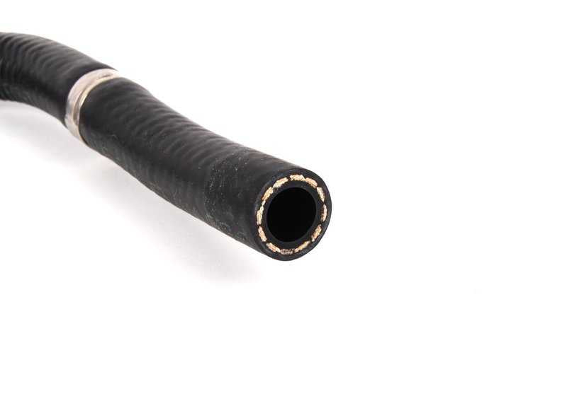 Tubería de retorno de dirección asistida OEM 32411095916 para BMW E38. Original BMW.