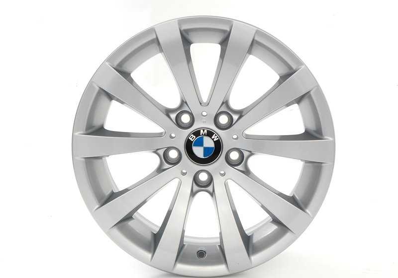 Llantas de aleación diseño V-Radio 285 OEM 36116783631 para BMW E90, E91, E92, E93. Apta para varios motores y transmisiones. Original BMW.