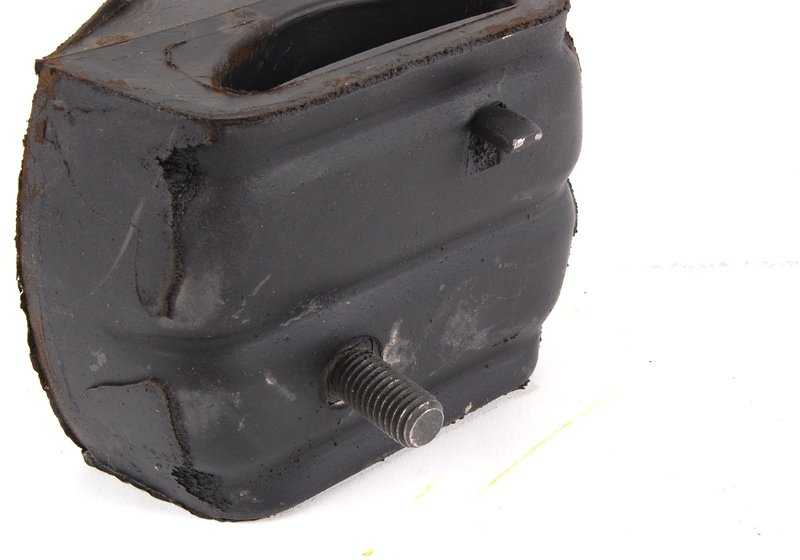 Silentblock goma motor izquierdo OEM 11811175141 para BMW E23. Soporte de motor original BMW.