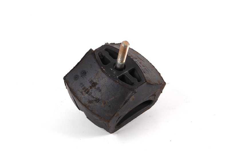 Silentblock goma motor izquierdo OEM 11811175141 para BMW E23. Soporte de motor original BMW.