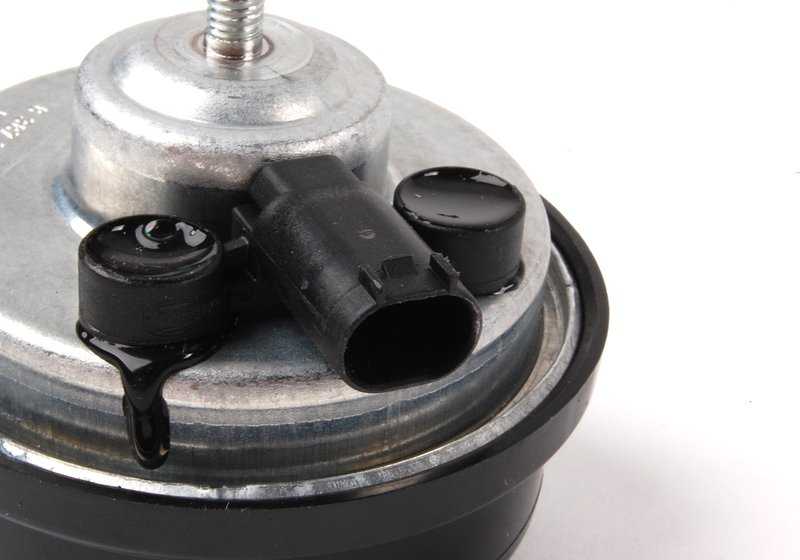 Bocina de tono bajo OEM 61338387342 para BMW (Modelos compatibles: E53). Original BMW.