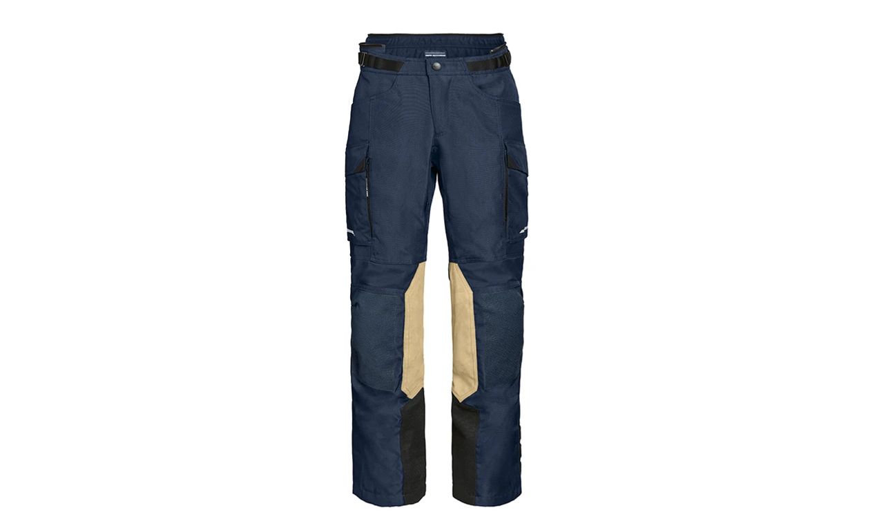 Pantalón GS Rallye GORE-TEX azul talla 56 OEM 76115B3D182 para BMW. Original BMW Motorrad.