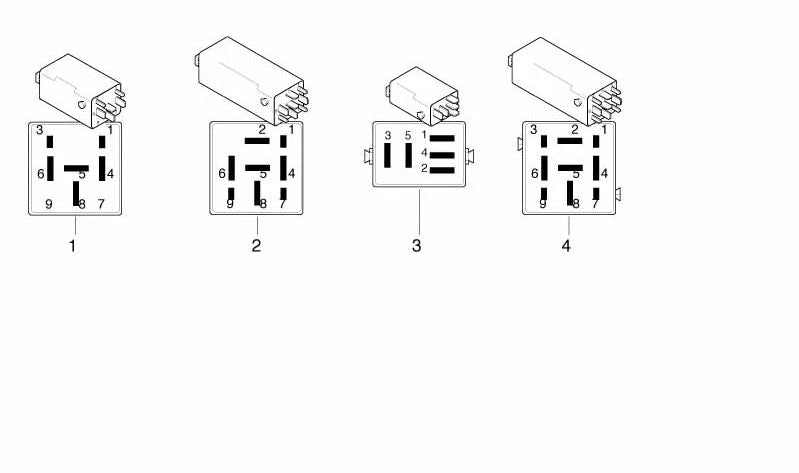 Ignition interlock relay for BMW E36, E34, E31 (OEM 61358364174). Original BMW.