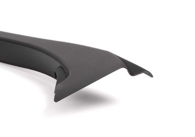 Cubierta marco ventana puerta trasera derecha OEM 51357141036 para BMW X5 E70 (todos los modelos: 3.0d, 3.0sd, 3.0si, 4.8i, M) del 2006 al 2013. Original BMW.