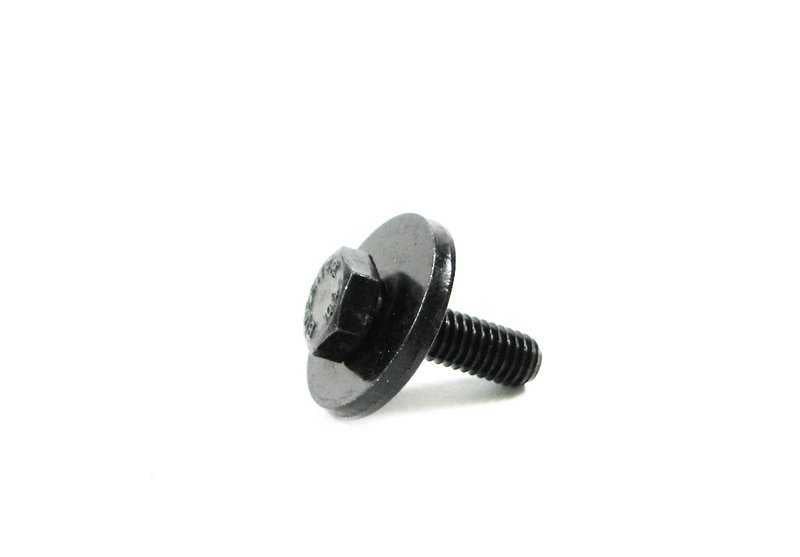 Tornillo hexagonal con arandela M6x20 OEM 07147151867 para BMW E81, E87, E84, E53 y MINI R55, R56, R57, R58, R59. Original BMW y MINI. Ideal para fijaciones generales en carrocería y sistemas del vehículo.