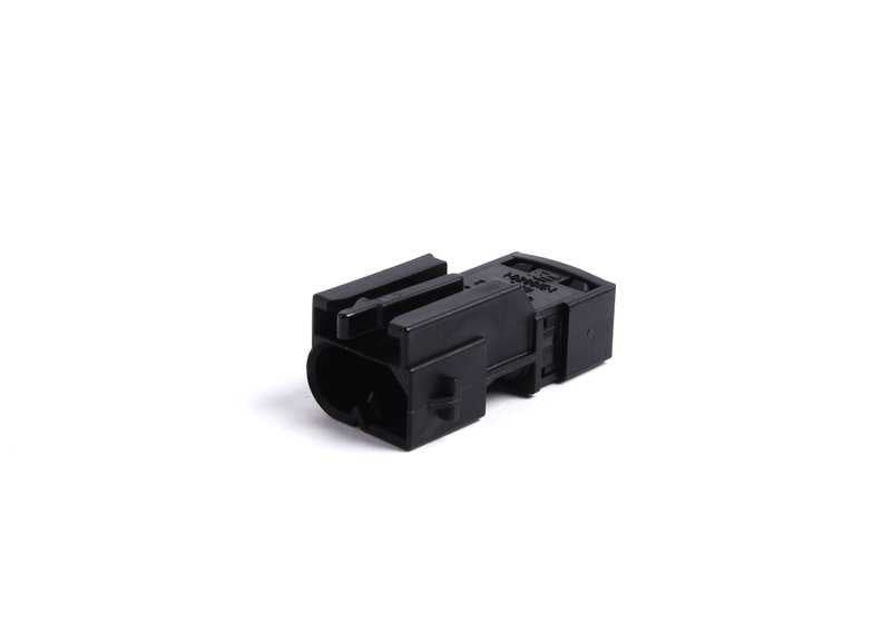 Conector eléctrico 2 pines OEM 61131378106 para BMW E36, E46, E39. Original BMW.