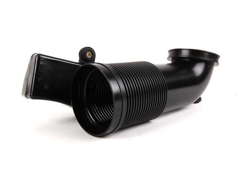 Manguito de admisión con resonador OEM 13711436139 para BMW E39, E38, E52. Original BMW.