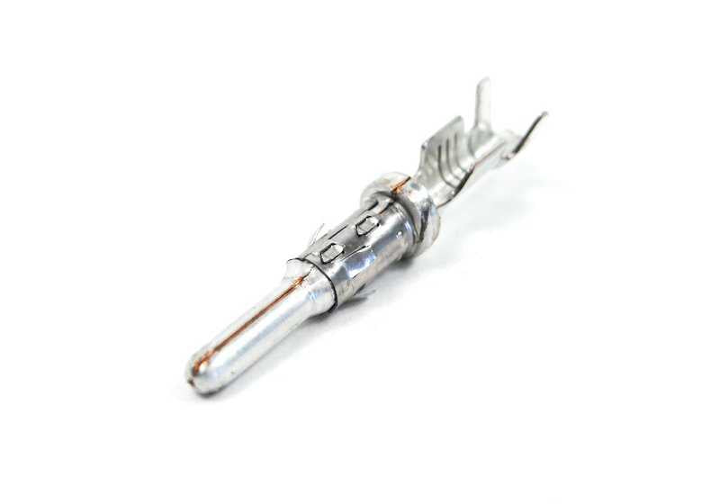 Conector redondo 2.5 mm OEM 61131376193 para BMW E81, E82, E87, E88, F20, F21, F45, F46, E30, E36, E46, E90, E91, E92, E93, F30, F31, F34, F35, F32, E28, E34, E39, E60, E61, F07, F10, F11, F18, F90, G30, G31, G38, E24, E63, E64, F06, F12, F13, G32, E